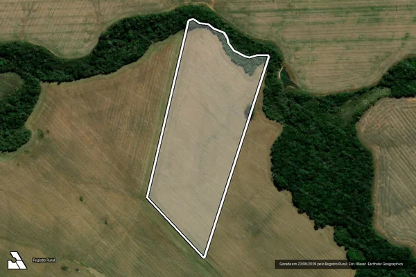 Imagem de satélite de FAZENDA RESERVA - FAZENDA RESERVA em Reserva do Iguaçu - PR