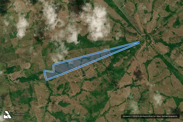 Imagem de satélite de FAZENDA FÉ EM DEUS / Parte 1