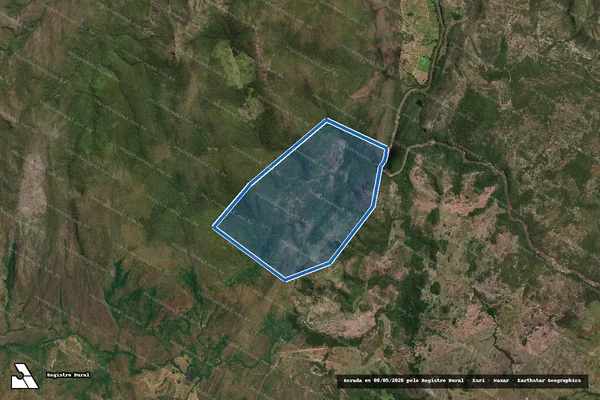 Imagem de satélite de FAZENDA MONTANA - Parte 1 em Colinas do Sul - GO