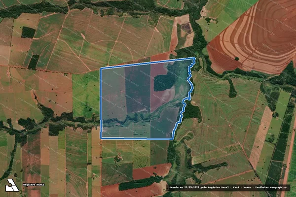 Imagem de satélite de FAZENDA SANTA MARIA I - LOTE N°. 02 em Alto Paraná - PR