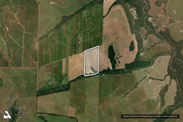 Imagem de satélite de Estância Novo Horizonte - Lote nº 290 em Douradina - PR