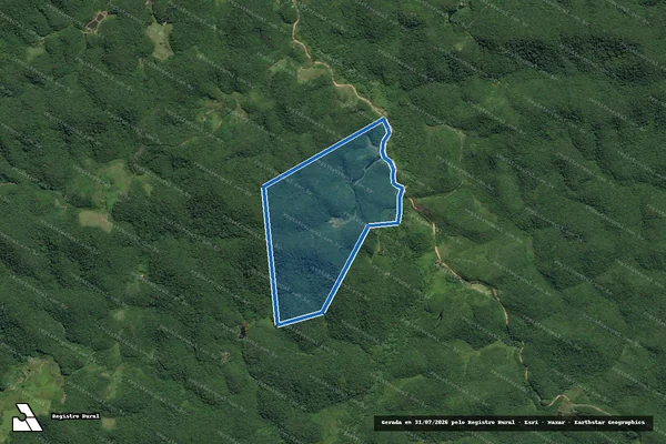 Imagem de satélite de FAZENDA LUANA II em Juquiá - SP