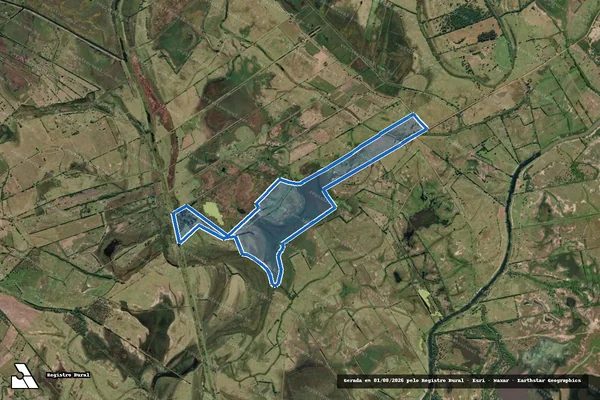 Imagem de satélite de CAMPO DO BARROSO - Parte 1 em Campos dos Goytacazes - RJ