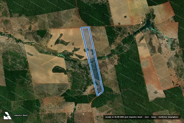 Imagem de satélite de Lote – 500 P.A Santo Antônio do Fontoura I