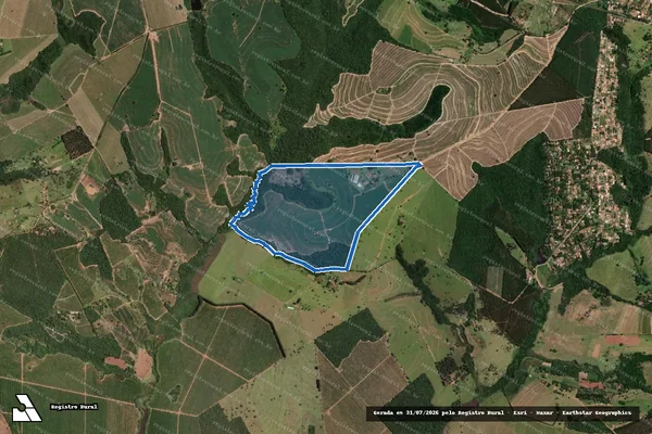 Imagem de satélite de Drago Ranch - Drago Ranch em Botucatu - SP