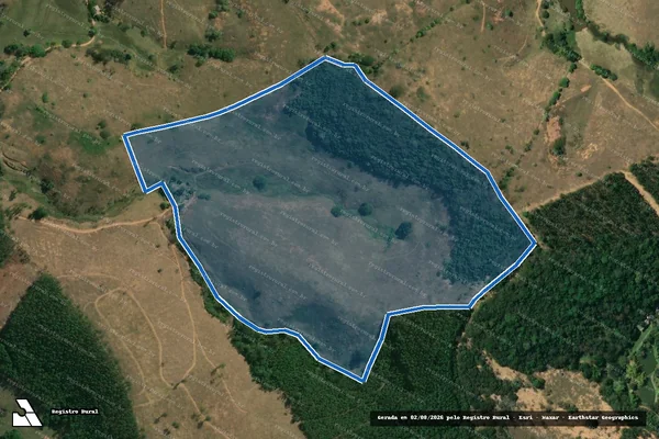 Imagem de satélite de SITIO DO BOSQUE - SITIO DO BOSQUE em Cataguases - MG