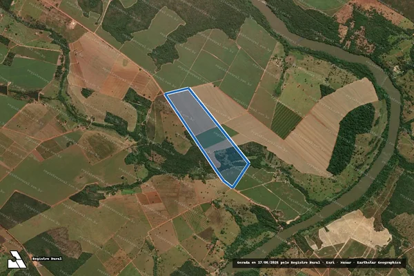 Imagem de satélite de FAZENDA BOM SUCESSO - GLEBA 04 em São Luiz do Norte - GO