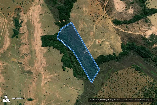 Imagem de satélite de FAZENDA JABOTICABAS - Parte 2 em Quartel Geral - MG