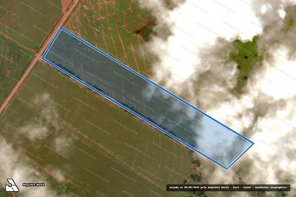 Imagem de satélite de Sítio Alegria / 001 em Rondonópolis - MT