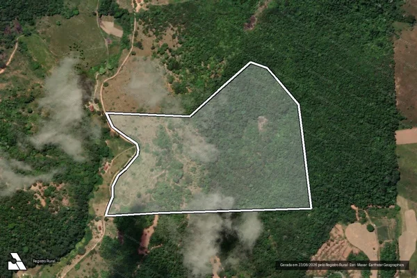 Imagem de satélite de FAZENDA SAXONIA - Parcela 02 em Teófilo Otoni - MG