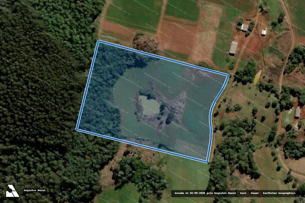 Imagem de satélite de Lote 18-P.A. FAXINAL DOS DOMINGUES I em Fraiburgo - SC