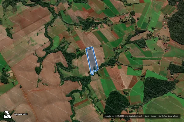 Imagem de satélite de PA CERES Lote 93 - Lote 93 em Jóia - RS