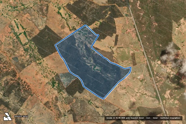 Imagem de satélite de SITIO BAIXA DA COIVARA - Parte 1 em Afrânio - PE