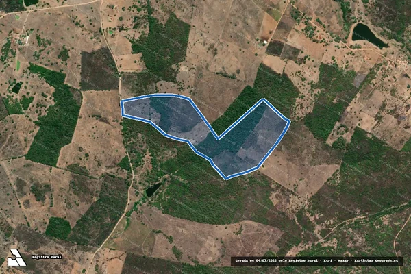 Imagem de satélite de SÍTIO RETIRO - SÍTIO RETIRO em Iati - PE