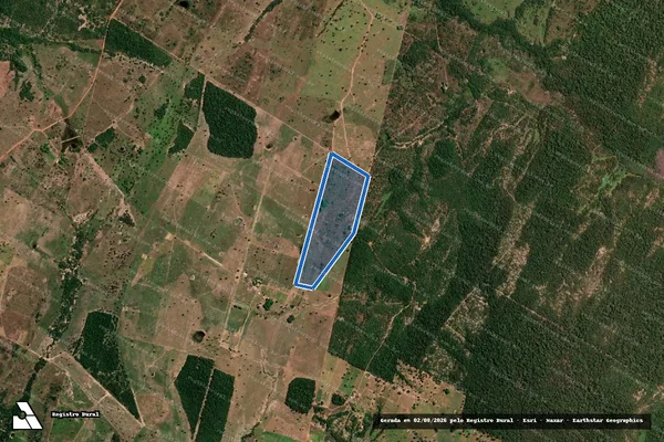 Imagem de satélite de Fazenda Carga Pesada I - Parte 1 em Poconé - MT