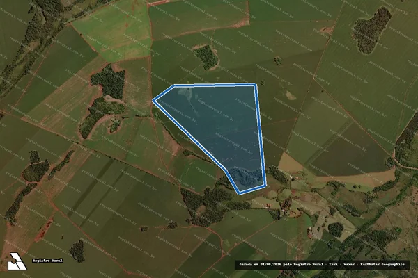 Imagem de satélite de Fazenda Engenho Velho - Gleba B-2 - PARTE 1 em Maracaju - MS