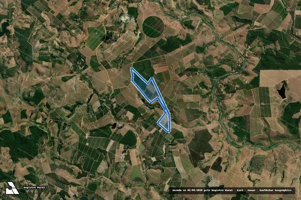 Imagem de satélite de FAZENDA MONSERRAT em Nova Venécia - ES