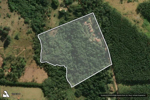 Imagem de satélite de SITIO LAXMI - Parte 1 em Amparo - SP
