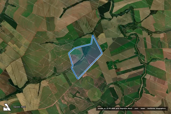 Imagem de satélite de FAZENDA 3-A (PARCELA 02) - PARCELA 02 em Cruzeiro do Sul - PR