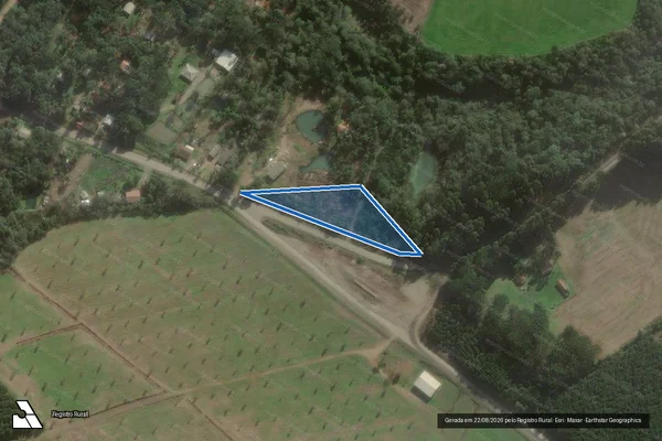 Imagem de satélite de FAZENDA Nº 21 e 291 - GLEBA 05 em Três Barras - SC