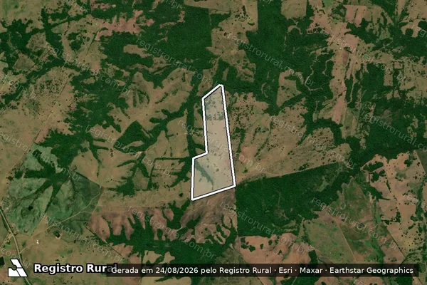 Imagem de satélite de Sem Denominação - ÁREA 1 em Herval - RS