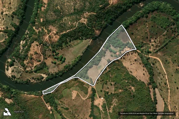 Imagem de satélite de Fazenda Água Boa - Gleba 01 em Presidente Juscelino - MG
