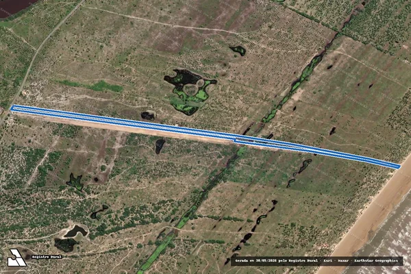 Imagem de satélite de FAZENDA BARRANCADO - GLBEA 4.2 em Barra dos Coqueiros - SE