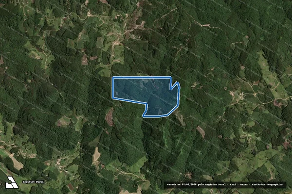 Imagem de satélite de Condomínio Defreyn - Parcela 1 em São Martinho - SC