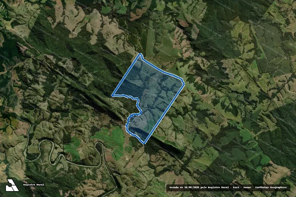 Imagem de satélite de FAZENDA TANGARÁ em Reserva - PR