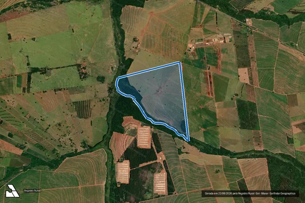 Imagem de satélite de Fazenda Cristalina II - Parcela 1 em Marilena - PR