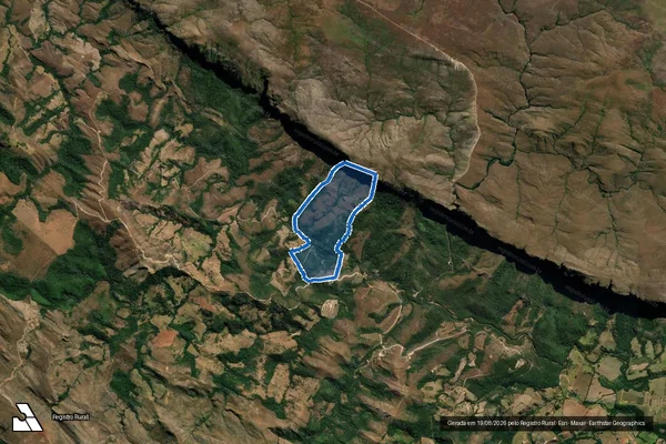 Imagem de satélite de Fazenda Moinho - Parte 1 em São Roque de Minas - MG