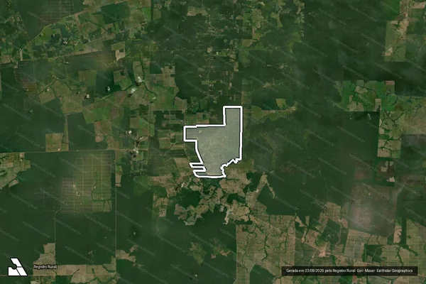 Imagem de satélite de Fazenda Colorado - 001 em Tomé-Açu - PA