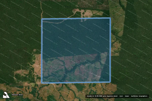 Imagem de satélite de FAZENDA CASTANHAL / FAZENDA CASTANHAL em Aripuanã - MT