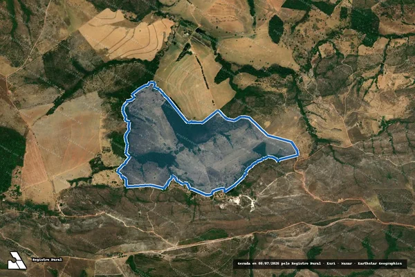 Imagem de satélite de Fazenda Cercado - Gleba 03 - Gleba 03 em Pirenópolis - GO