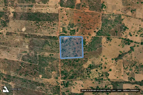 Imagem de satélite de LOTE Nº 3 DO LOTEAMENTO DENOMINADO FAZENDA JAMIMBU GLEBA C - GLEBA 28 em Flores de Goiás - GO