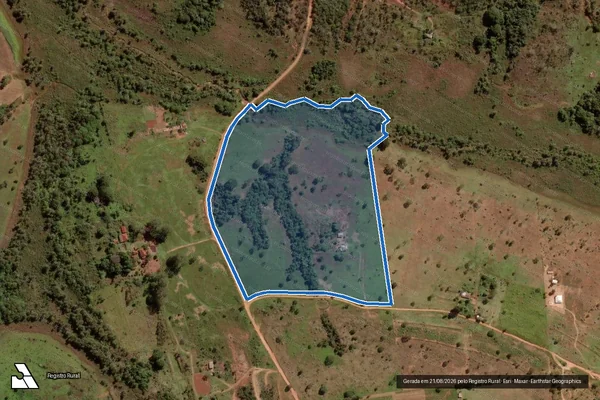 Imagem de satélite de LOTE 23 GLEBA A - P.A ELDORADO DOS CARAJÁS em Uberlândia - MG