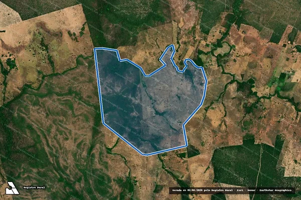 Imagem de satélite de FAZENDA SÍTIO NOVO - Gleba FAZENDA SITIO NOVO em Feira Nova do Maranhão - MA