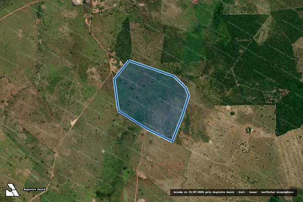 Imagem de satélite de FAZENDA REBULIÇO - Parte 1 em Piçarra - PA