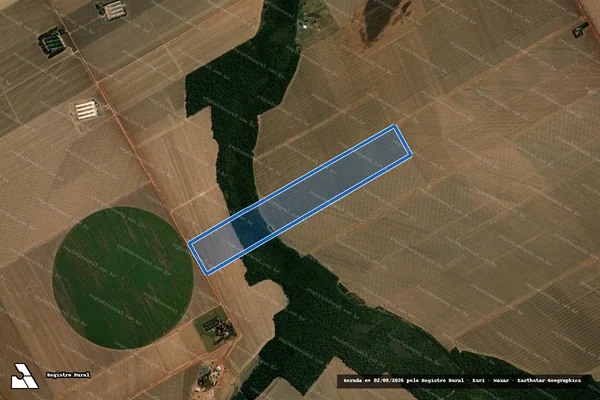 Imagem de satélite de FAZENDA SÃO JOSÉ I - Parte 1 em Nova Mutum - MT