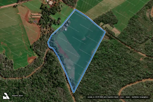 Imagem de satélite de FAZENDA RANCHO DOS COLUSSI