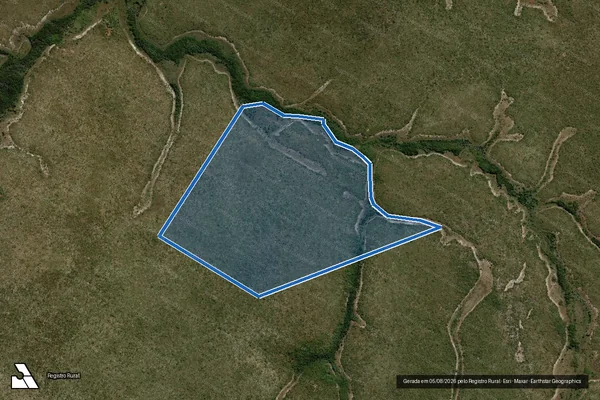 Imagem de satélite de Fazenda Mato Grande Segunda Gleba - 001 em Formoso - MG