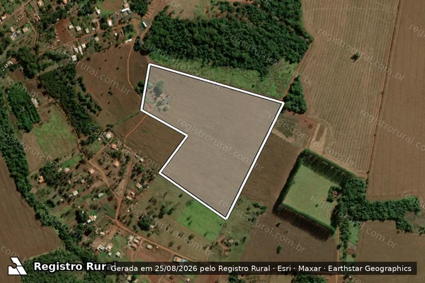 Imagem de satélite de FAZENDA BOA VISTA - Gleba 09 em Rio Verde - GO