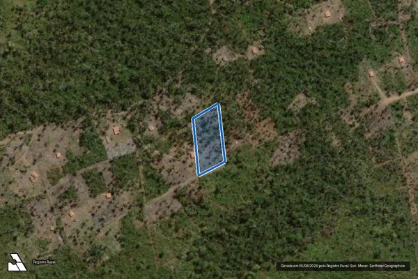 Imagem de satélite de PE - ASSENTAMENTO 8 DE MARÇO - LOTE 147 - Parte 1 em Teresina - PI