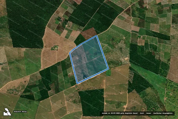 Imagem de satélite de Fazenda Sousa - Parte 1 em São Domingos do Maranhão - MA