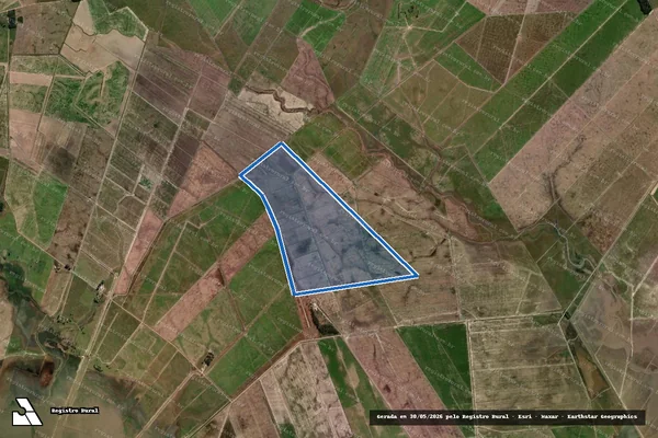Imagem de satélite de GRANJA SOLIDÃO - 001 em Arroio Grande - RS