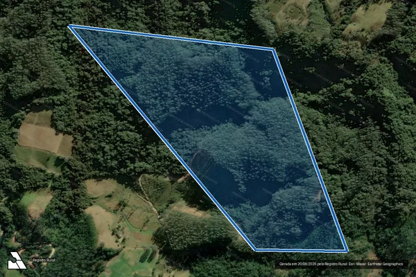 Imagem de satélite de Sônia Roecker - PARCELA 01 ? Lote 12 em Santa Rosa de Lima - SC