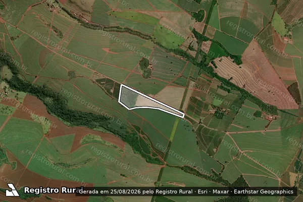 Imagem de satélite de Fazenda Imaculada Conceição - Fazenda Imaculada Conceição (Origem na mat. 27.416) em Batatais - SP