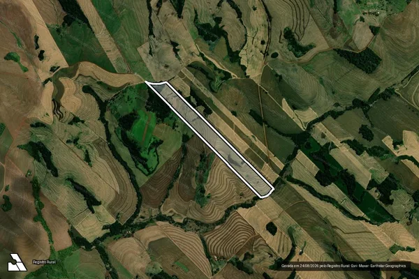 Imagem de satélite de Lote de terras nº 188-A - Lote de terras nº 188-A em Marialva - PR