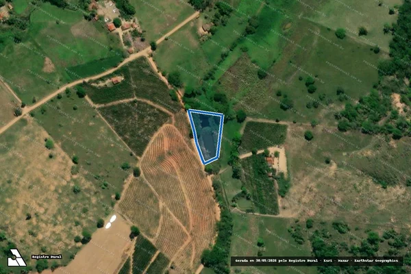 Imagem de satélite de SITIO TRÊS IRMÃOS - GLEBA 02 em Aimorés - MG