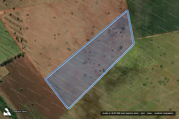 Imagem de satélite de Fazenda 14 Netos - Gleba 05 em Paranaiguara - GO